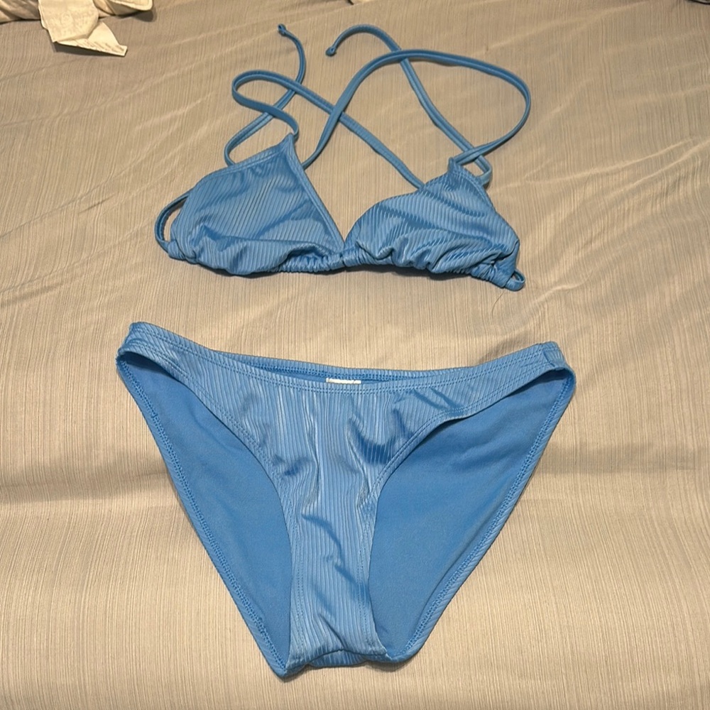 Blue Bikini Set